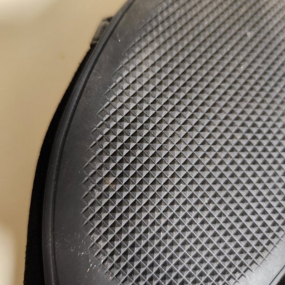 COACH Shoes Leila Flats Lux Suede Soft Nappa Black Size 9.5M with Box - Picture 9 of 14